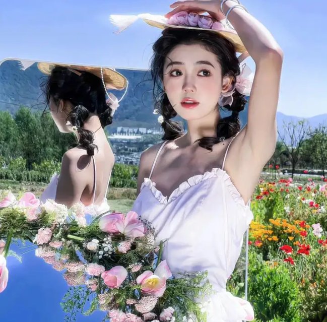 雪尽逢青山替师报恩护孤雌